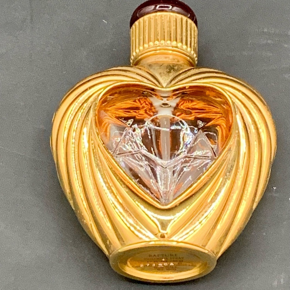 Vintage Victorian Secret Rapture Cologne Perfume Original Hert Bottle 1,7 Oz - Picture 7 of 12